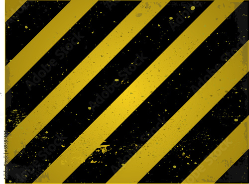 Yellow-black industrial construction background
