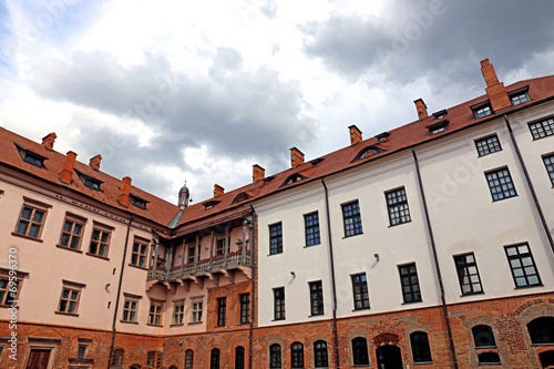 Ancient Mir Castle Complex in Belarus