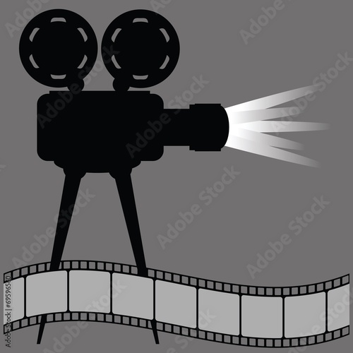old movie projector