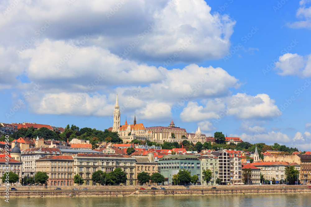 Panorama of Budapest, hungary