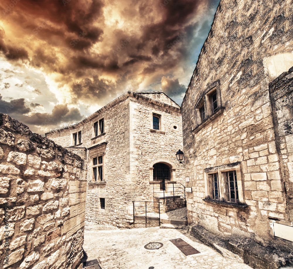 Les Beaux de Provence, France - Medieval homes Les Beaux de Provence, France - Medieval homes