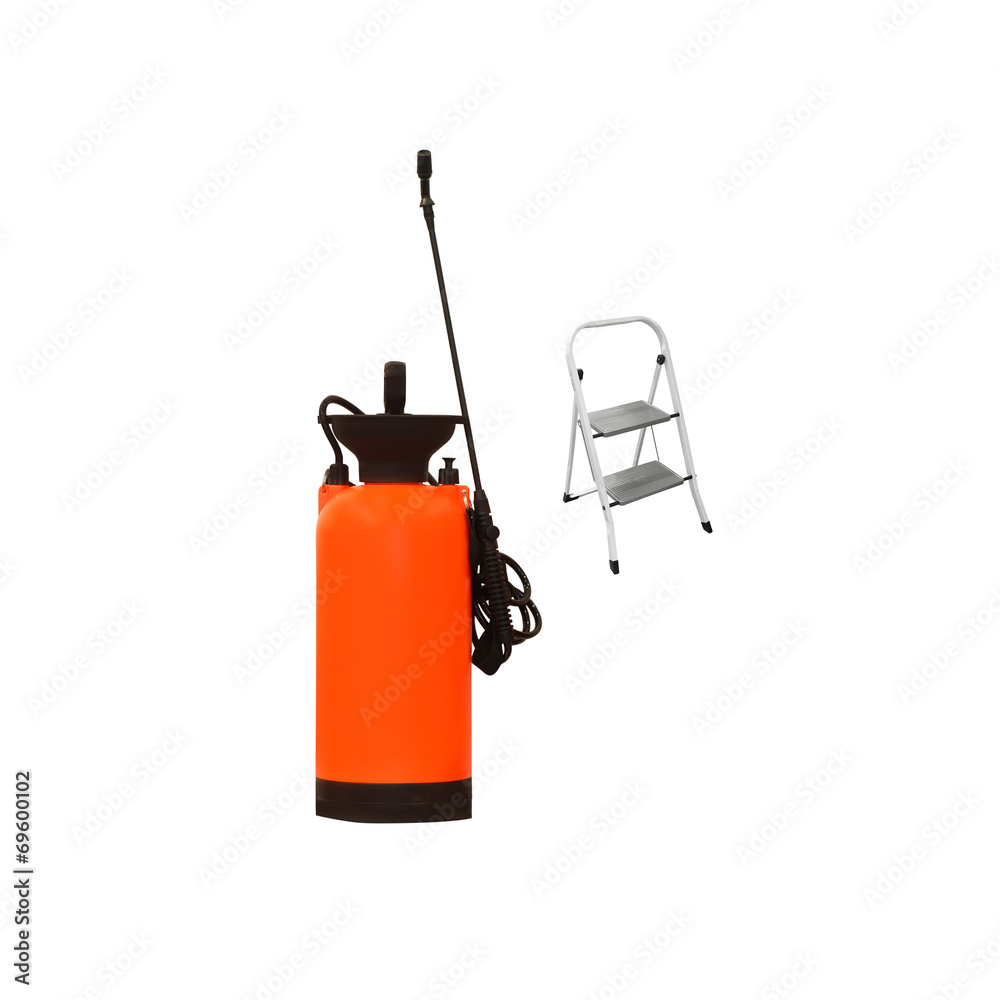 Fototapeta premium sprayer and stairs