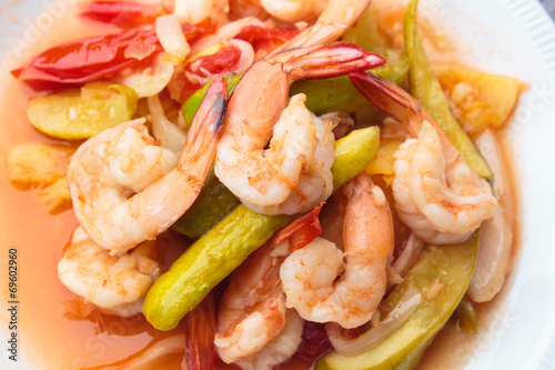 Sweet and Sour Shrimp.