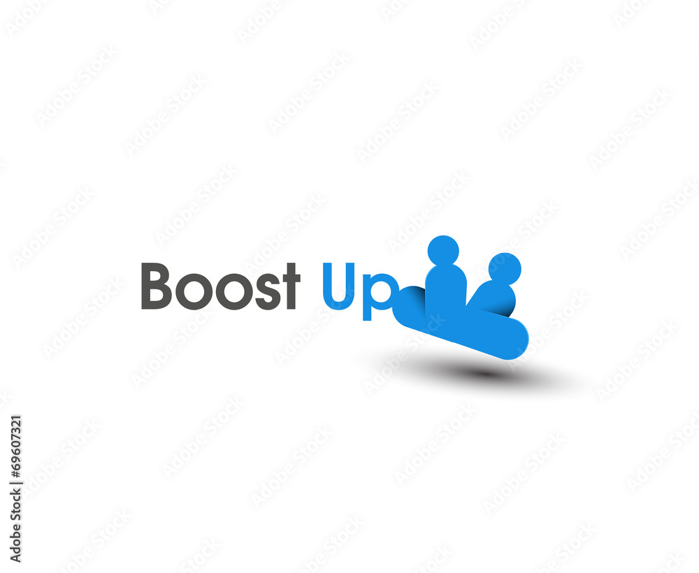Boost Up web Icons and vector logo Boost Up web Icons and vector logo