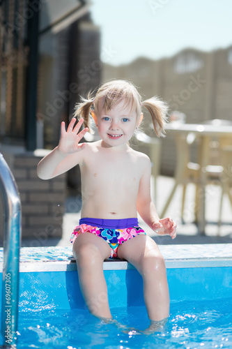 Beautiful little girl