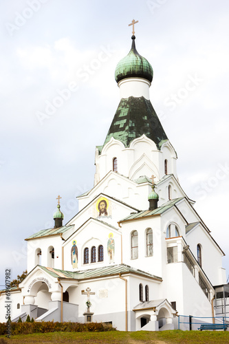 newly built Orthodox church, Medzilaborce, Slovakia