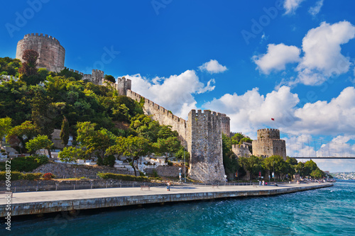 Rumeli Fortress at Istanbul Turkey photo