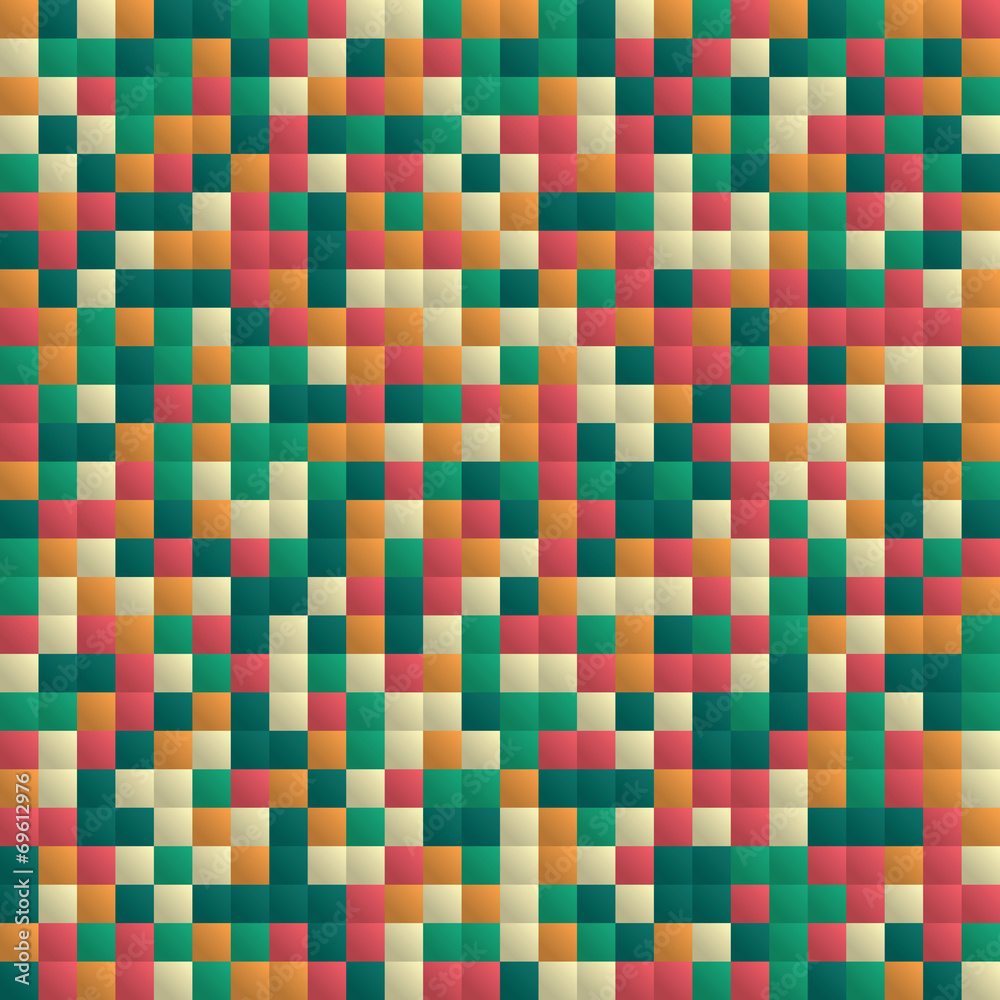 Abstract Pixel Background