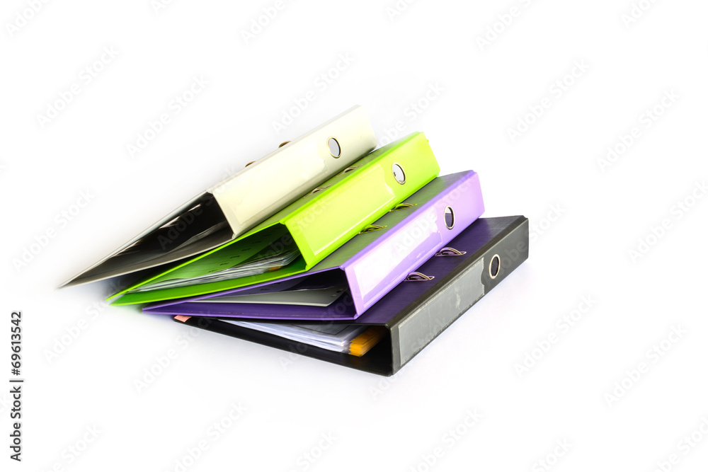 Stack of folders Stack of folders