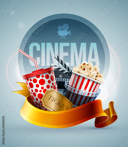 Cinema concept banner