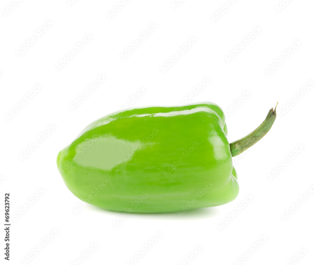 Sweet green pepper. Sweet green pepper.