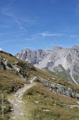 sentier de la vanoise