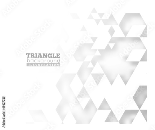Fototapeta Naklejka Na Ścianę i Meble -  Triangle abstract vector background illustration