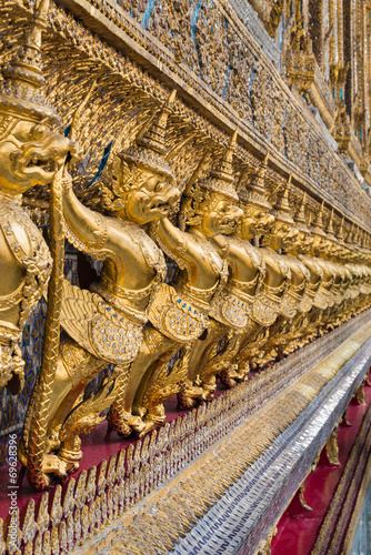 Golden Garuda of Wat Phra Kaew at Bangkok  thailand
