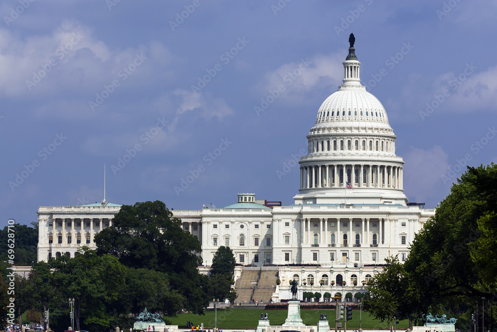 Kapitol, Sitz des Kongresses in Washington, USA