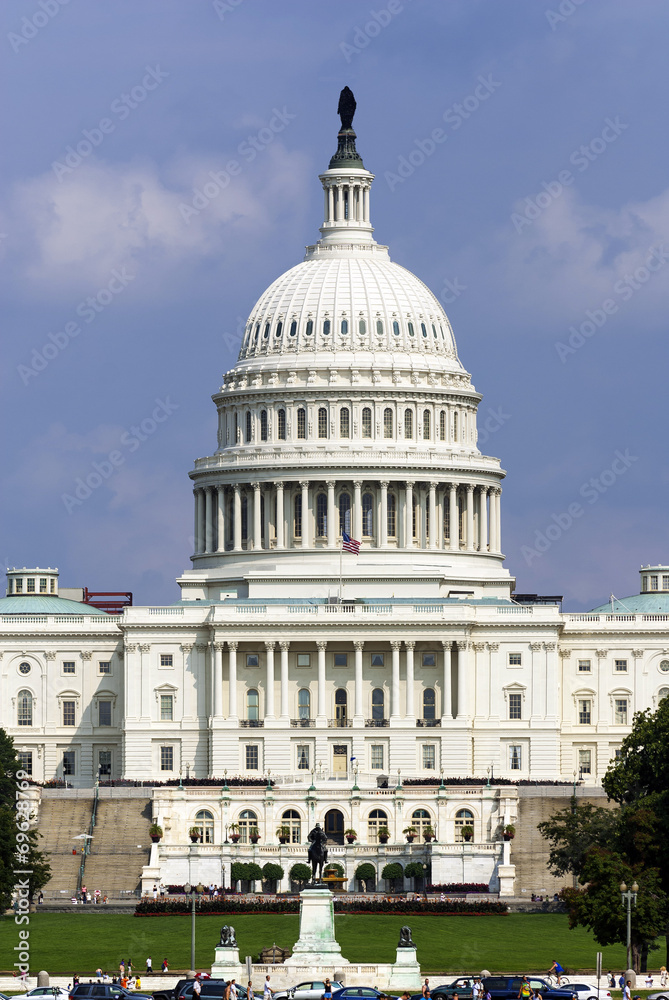 Kapitol, Sitz des Kongresses in Washington, USA