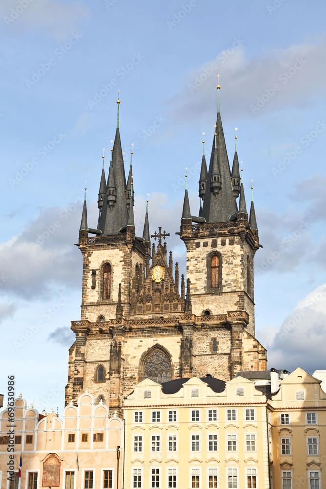 Tyn church in Prague