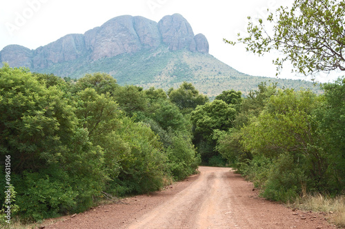Landscape in the Marakele National Park