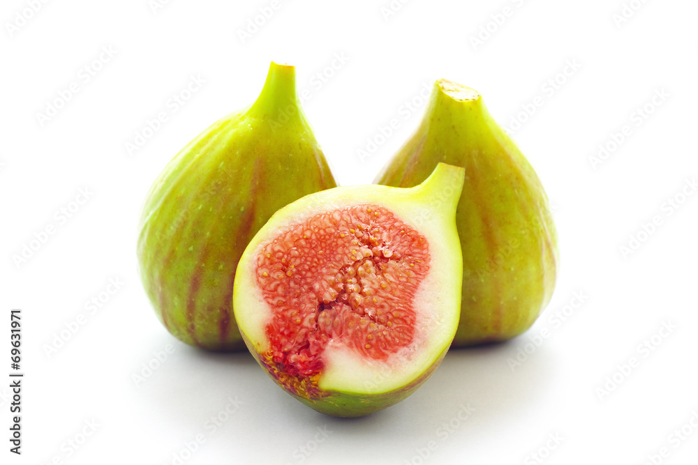 Figs isolated on white background Figs isolated on white background