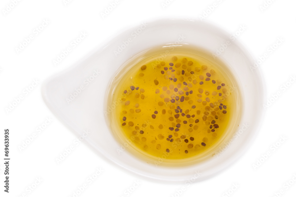 sauces on a white background in the restaurant sauces on a white background in the restaurant