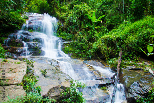 Fototapeta Naklejka Na Ścianę i Meble -  Mon Tha Than Waterfall In Doi Suthep - Pui National Park