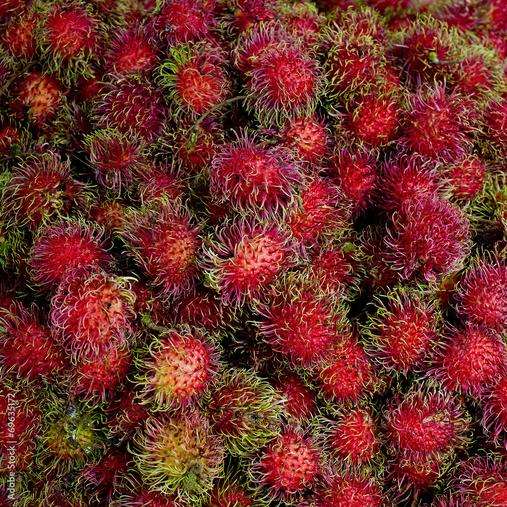 close up rambutan sweet delicious fruit background close up rambutan sweet delicious fruit background