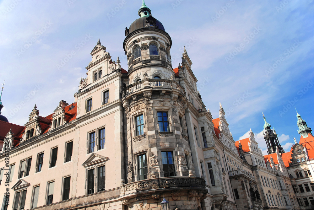 Naklejka premium Barockbauten Dresden