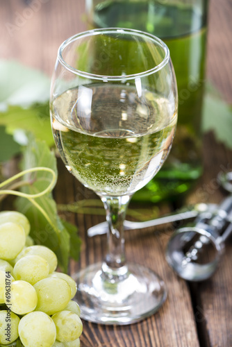 White Wine in a glass