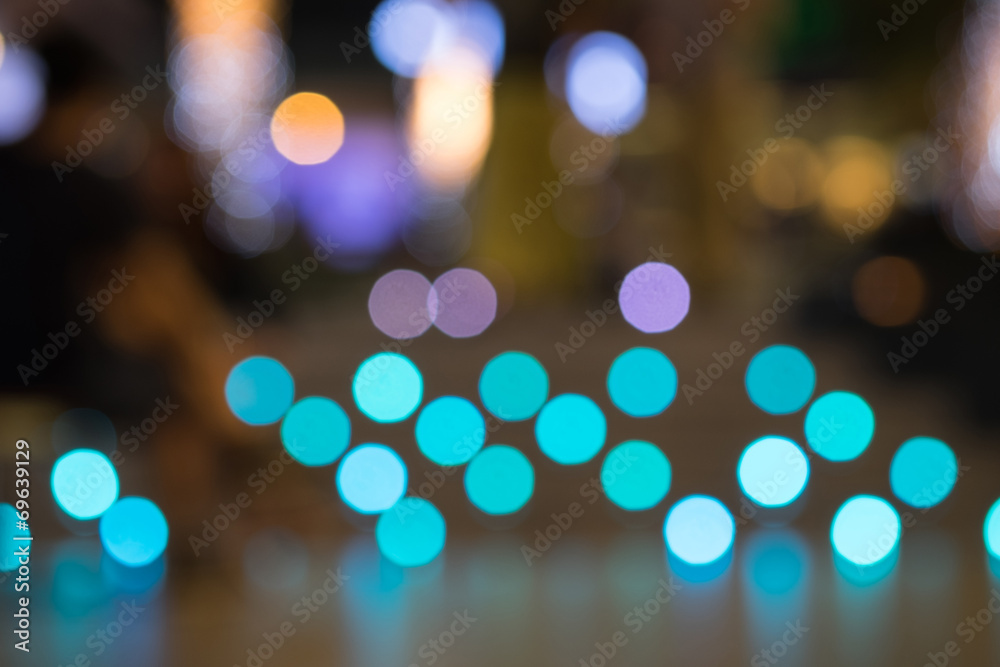 Defocused bokeh lights Defocused bokeh lights