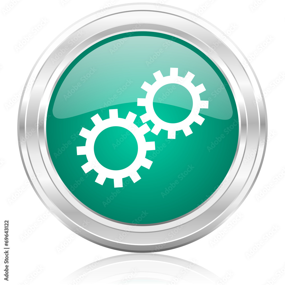 gear internet icon gear internet icon