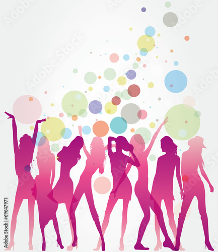 Dancing ladies