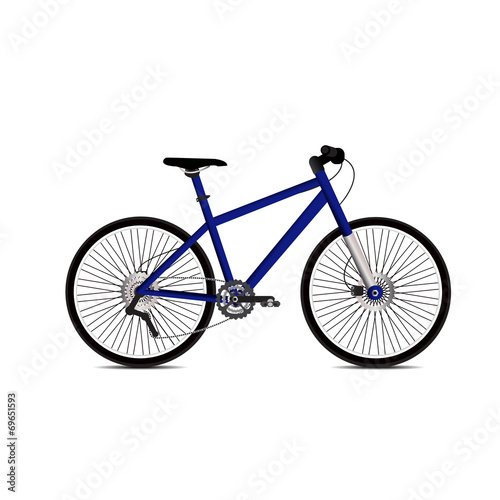Bicycle Blue