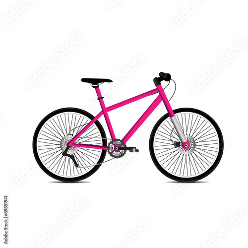 Bicycle pink