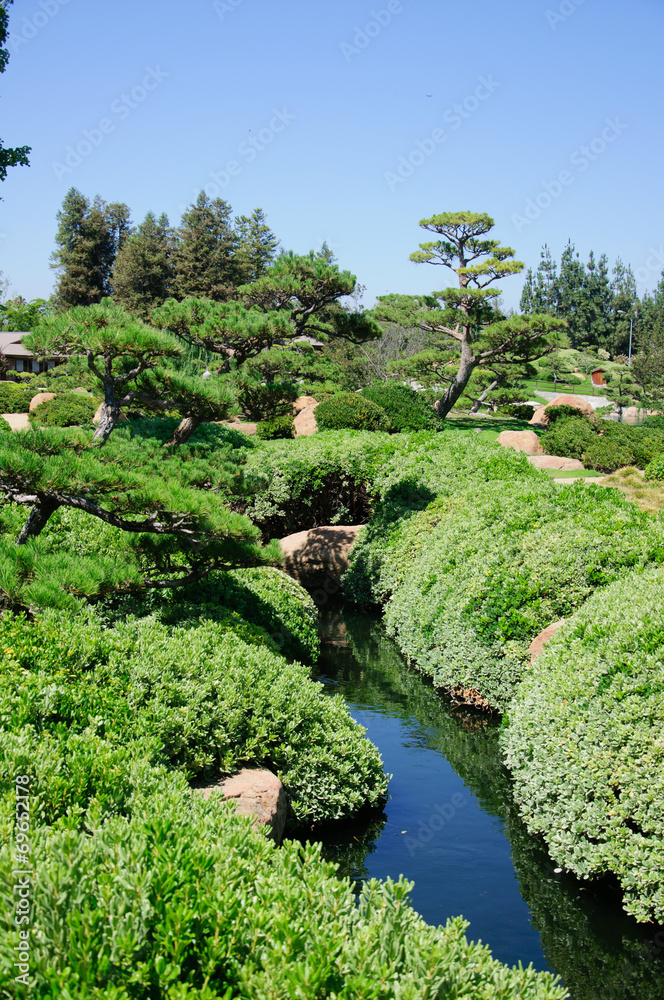 Beautiful view of Japanese Garden