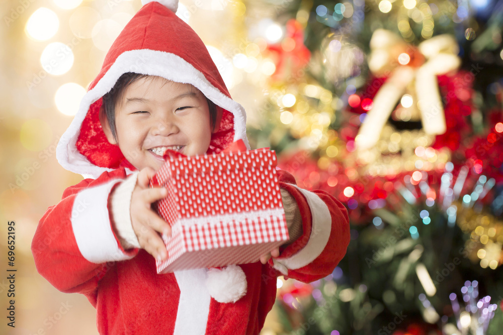 クリスマスの子供