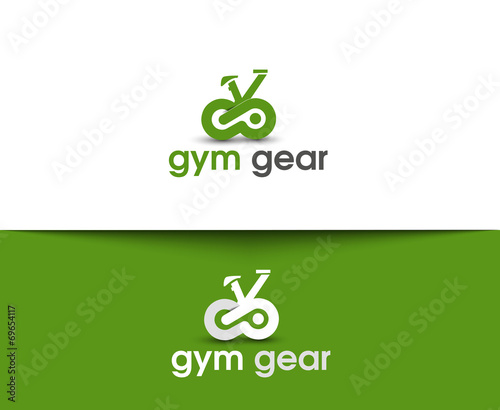Gym Gear Web Icons and Vector Logo