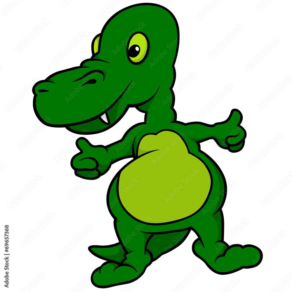 Green Dino Green Dino
