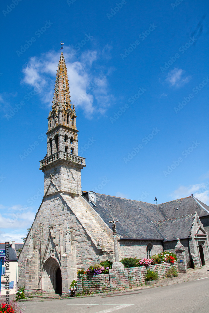 Eglise Saint Magloire à Mahalon, Finistère, Bretagne