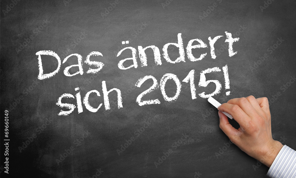 Das ändert sich 2015 Das ändert sich 2015