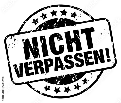 Nicht verpassen! photo