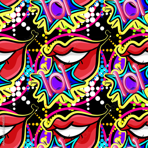 Seamless lips