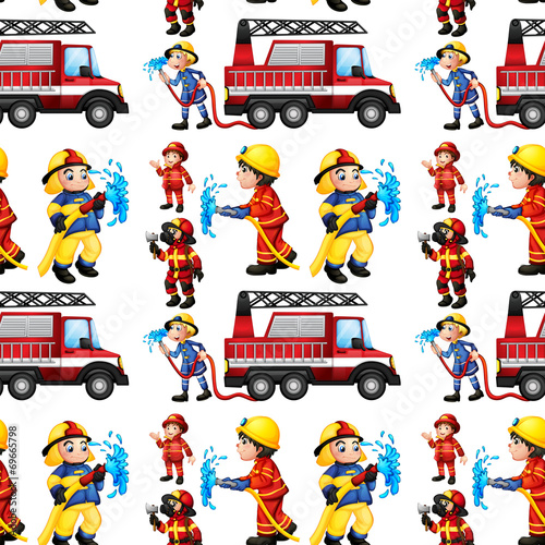 Seamless firefighters