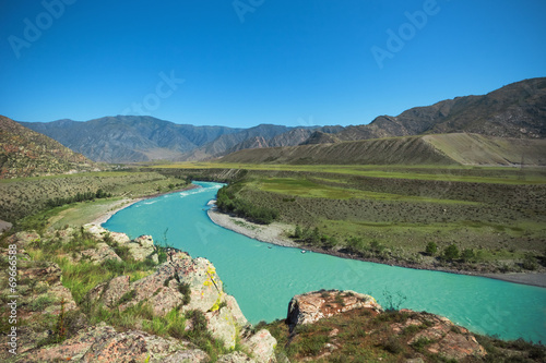 Katun River summer