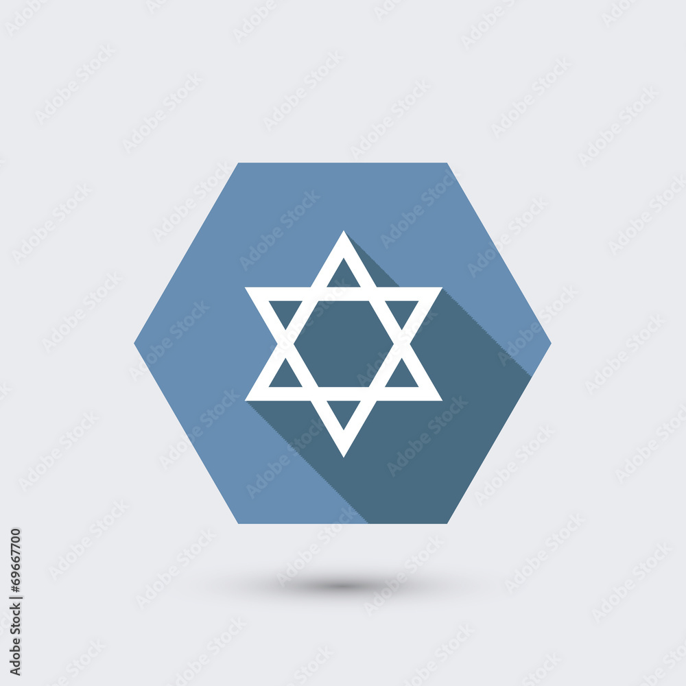 vector modern flat icon with long shadow. vector modern flat icon with long shadow.