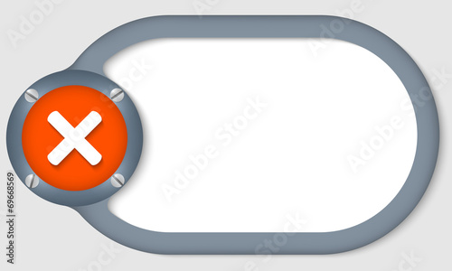 circular text frame for any text with multiplication symbol