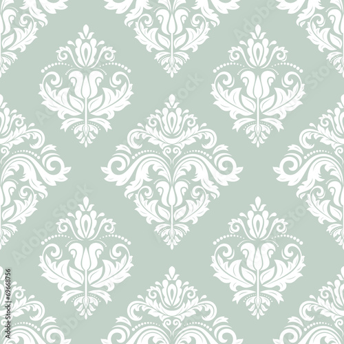 Orient Seamless Vector Pattern. Abstract Background