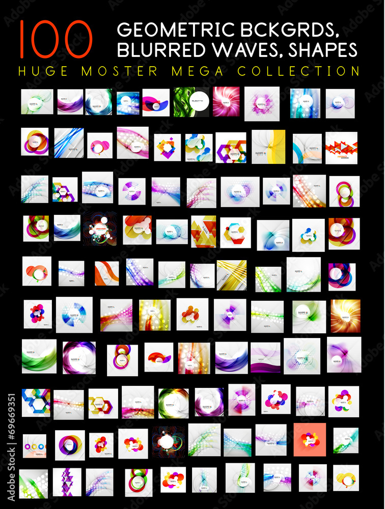 Mega collection of abstract backgrounds Mega collection of abstract backgrounds