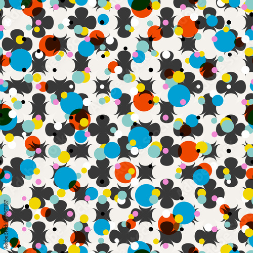 abstract polka dots background,vector illustration