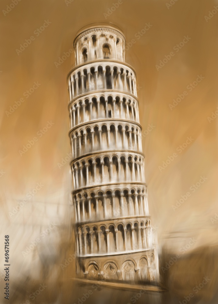 Pisa Schiefe Turm von Pisa Italien Antike