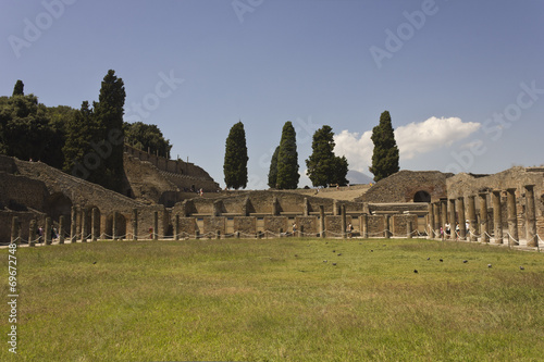 Pompei, Italy: ancient Roman town ruins